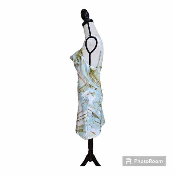 Half Island Tie-Dye Mini Dress Size M - Picture 2 of 9